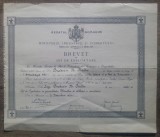 Brevet de sef de exploatare, specialitatea minelor de carbuni si minereuri/ 1930