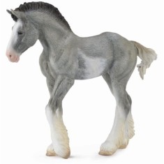 Manz Clydesdale Negru - Animal figurina