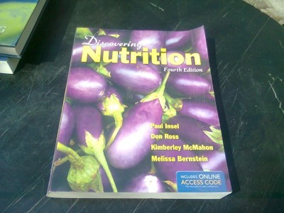 DISCOVERING NUTRITION - PAUL INSEL (CARTE IN LIMBA ENGLEZA) foto