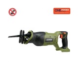 Fierastrau universal tip sabie cu acumulator One Power Heinner, 2800 RPM, 18V, Fara baterie si incarcator