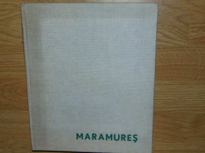 ALBUM MARAMURES -SANDU MENDREA/MIHAI NEGULESCU ED.MERIDIANE ANUL 1967 foto