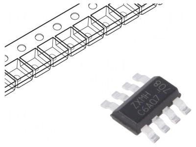 MOSFET Unipolar 60V 1.4A 1.3W Tranzistor x2 foto
