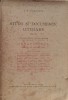 Studii si Documente Literare Vol. 7 - I.E. Toroutiu, 1936, Romana, Institutului de Arte Grafice