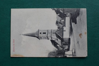 20ADE - Vedere - Carte postala - Biserica din Sibiel foto
