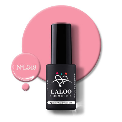 348 Intense Pink | Laloo gel polish 7ml foto