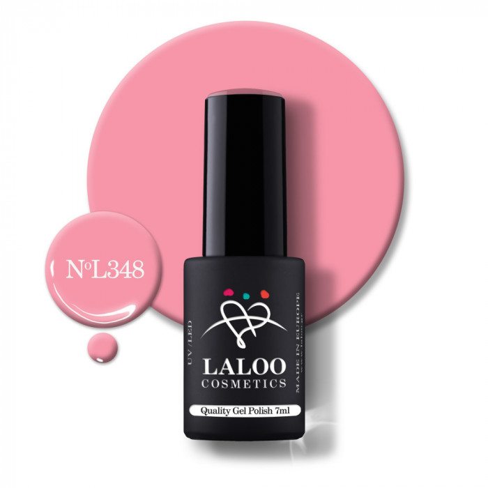 348 Intense Pink | Laloo gel polish 7ml