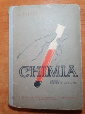manual de chimie pentru clasa a 8-a din anul 1962