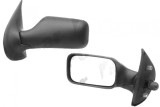 Oglinda exterioara Fiat Punto I (176) 10.1993-09.1999 partea dreapta Best Auto Vest crom convex carcasa neagra reglare manuala prin cablu fara incalz