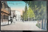 Carte postala, Baile Valcele, parcul, 1934