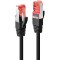 Cablu Lindy 3m Cat.6 S/FTP Network Black, &quot;LY-47780&quot; (timbru verde 0.08 lei)