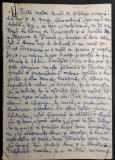 Manuscris de 12 pagini scris si semnat de criticul literar Perpessicius