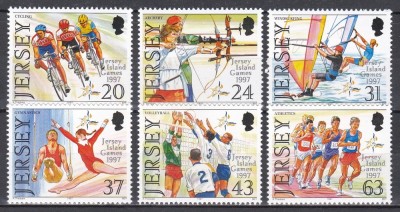Jersey 1997 - Jocurile Insulei Jersey, MNH foto