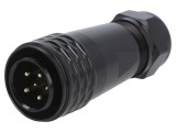 Mufă SA20 Tată PIN 6 IP67 Lipire pe Cablu 500V