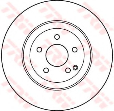Disc frana MERCEDES E-CLASS (W211) (2002 - 2009) TRW DF7351S foto