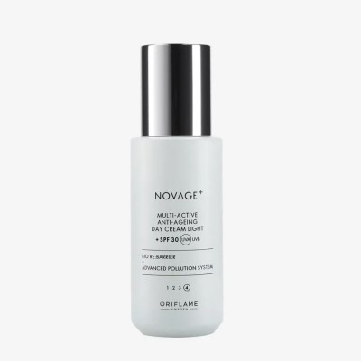 Cremă de zi lejeră FPS 30 Novage+ Multi-Active Anti-Ageing (Oriflame) foto