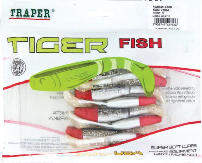 Shad Ripper Tiger Fish - Traper 85 mm foto