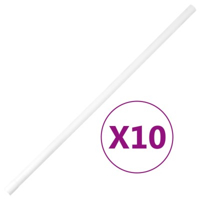vidaXL Șine de cabluri, &amp;Oslash;20 mm, 10 m, PVC foto