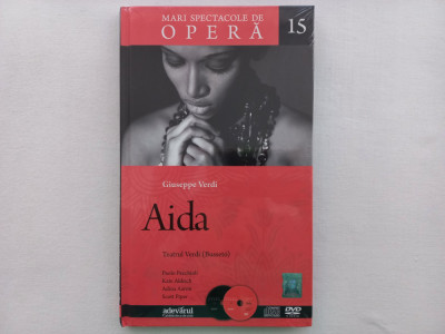 MARI SPECTACOLE DE OPERA. NR. 15. AIDA- GIUSEPPE VERDI [ NOU, IN TIPLA] foto