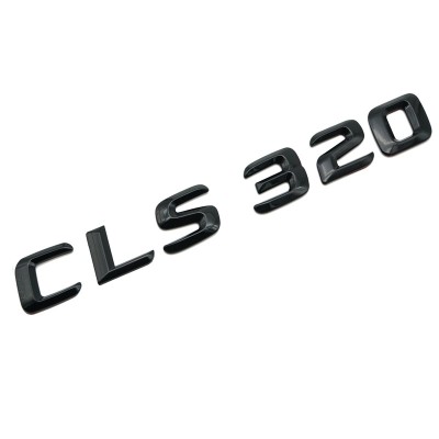 Emblema CLS 320 Negru, pentru spate portbagaj Mercedes foto