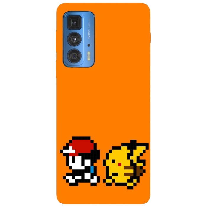Husa compatibila cu Motorola G20 model Ash and Pikachu Pokemon, Silicon, TPU, Viceversa
