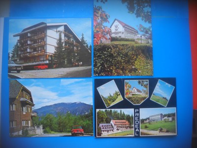 HOPCT LOT 3521 - IP -4 CARTI POSTALE- PREDEAL-JUD BRASOV-CIRCULATE foto