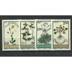 Liechtenstein 1995 - Flori, plante medicinale, serie neuzata