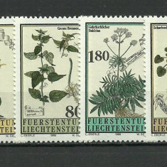Liechtenstein 1995 - Flori, plante medicinale, serie neuzata