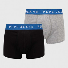 Pepe Jeans boxeri 2-pack barbati, culoarea negru