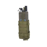 Pouch Radio Open Top 8Fields Olive