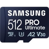 MICROSDXC PRO ULTIMATE 512GB UHS1 W/AD, Samsung
