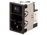 Conector de Alimentare AC 1A 250V IEC 60320 KMF