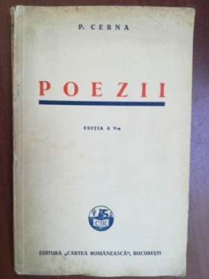 Poezii- P.Cerna foto