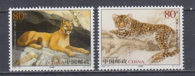 CHINA 2005 FAUNA SALBATICA SERIE MNH foto