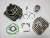 Kit Cilindru Set Motor + Chiuloasa Scuter Suzuki Estilete 49cc 50cc Racire AER