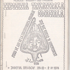 bnk fil Catalogul Expofil Trilaterala omagiala Brasov Iasi Ploiesti 1978