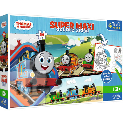 PUZZLE TREFL PRIMO 24 SUPER MAXI THOMAS SI PRIETENII SuperHeroes ToysZone foto