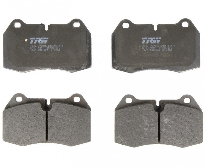 Set Placute Frana Fata / Spate Trw Bmw Seria 7 E38 1996-2001 GDB1269