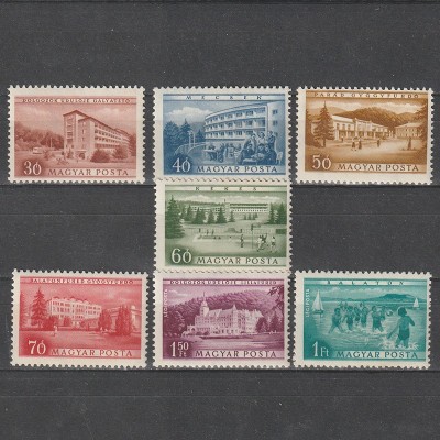 &amp;Uuml;d&amp;uuml;lők (Statiuni) LP1357-1362 1953 foto