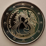 ESTONIA moneda 2 euro comemorativa 2022_Slava Ukraina, UNC, Europa, Cupru-Nichel