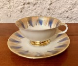 CEȘCUȚĂ CU FARFURIOARĂ DIN PORȚELAN FIN- OSCAR SCHALLER BAVARIA