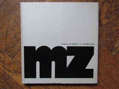 MUZEUL ZAMBACCIAN- CATALOG 1973 foto