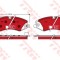 Set placute frana,frana disc LAND ROVER RANGE ROVER SPORT (LS) (2005 - 2013) TRW GDB1898DTE