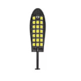 Cumpara ieftin Lampa solara stradala W7102B-7 cu 20 LED COB, senzor de miscare si telecomanda, protectie IP65, negru