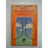 Carte veche 1984,STITI SA RESPIRATI CORECT?-C.ALBU;I.RASCARACHE,stare FB,T.GRAT