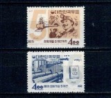 Korea Sud 1963 - Planul cincinal, tren, serie neuzata