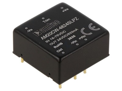 Convertor DC/DC 20W, Uintr 18&amp;divide;75VDC foto
