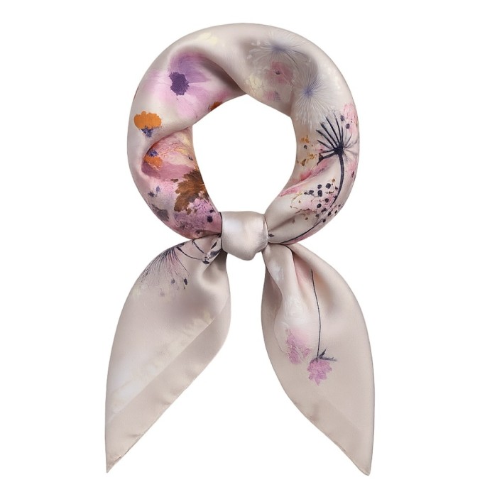 Esarfa din satin Dandelion