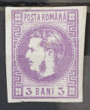 Romania 1870/72 - Carol l cu Favoriti,Lp.22