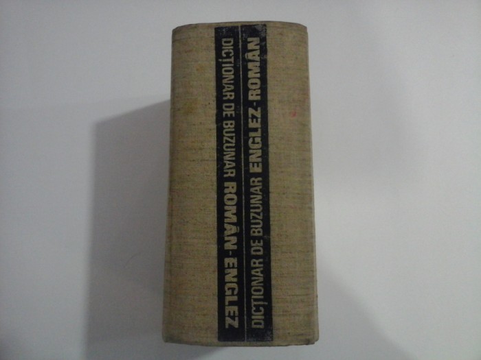 DICTIONAR DE BUZUNAR ENGLEZ- ROMAN / DICTIONAR DE BUZUNAR ROMAN- ENGLEZ - ANDREI BANTAS