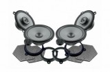 Pachet audio complet fata spate dedicat Dacia Logan II (2012 - 2019) cu difuzoare Hertz